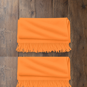 Pashmina Scarf & Wraps - RT903 in Wrap / Bright Orange 12