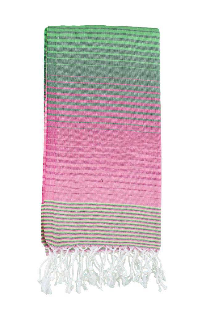 Soho Stripes-2 in 1 -Towel Turns Into Bag - Promotional Tote-Towel - 4-Colors - RT875