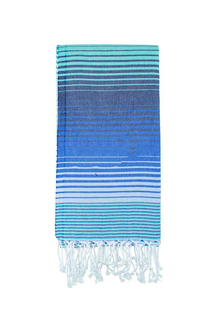 Soho Stripes-2 in 1 -Towel Turns Into Bag - Promotional Tote-Towel - 4-Colors - RT875