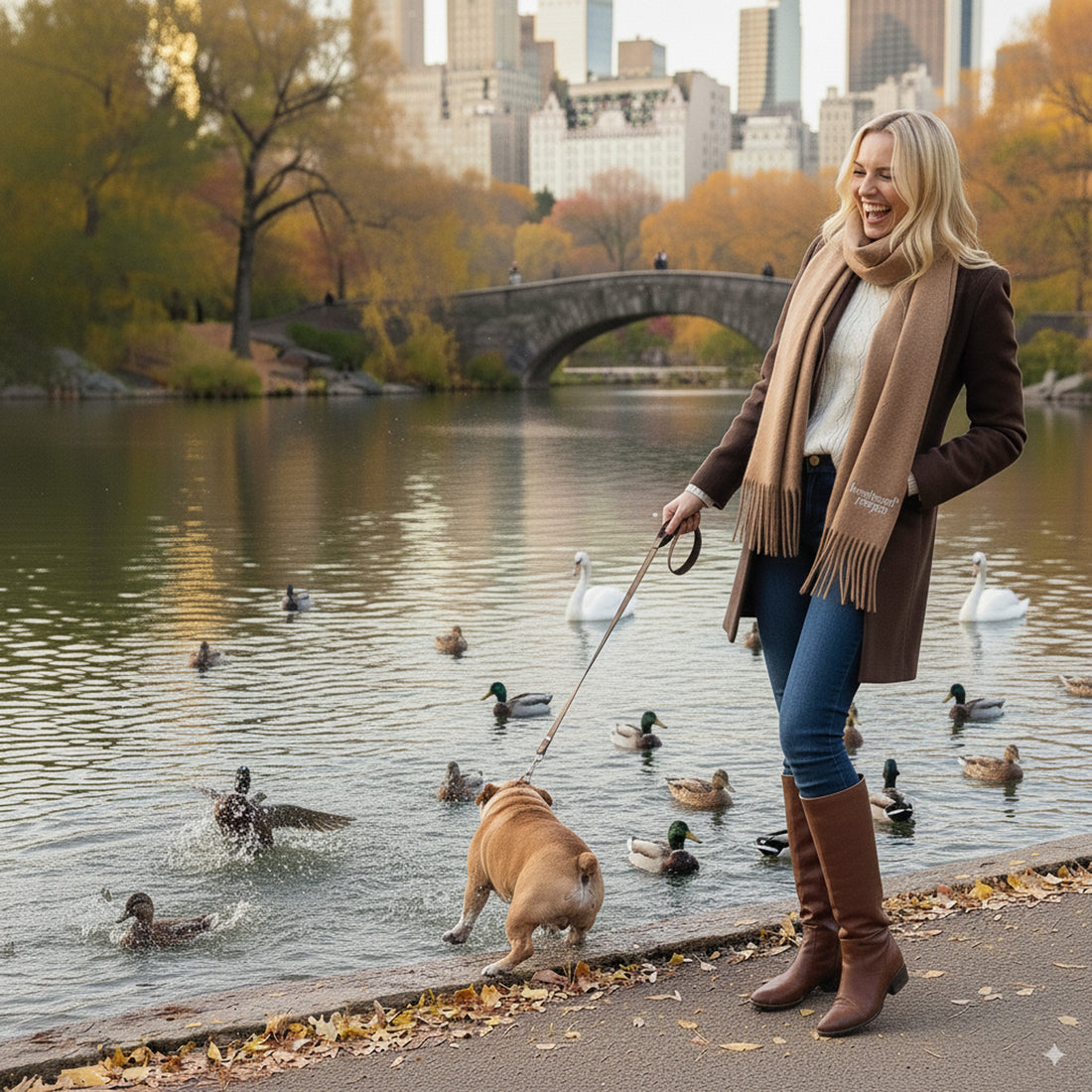 Riviera Custom Cashmere Scarf Wrap