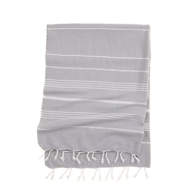 Essential Turkish Cotton Blanket - RT095 in Silver