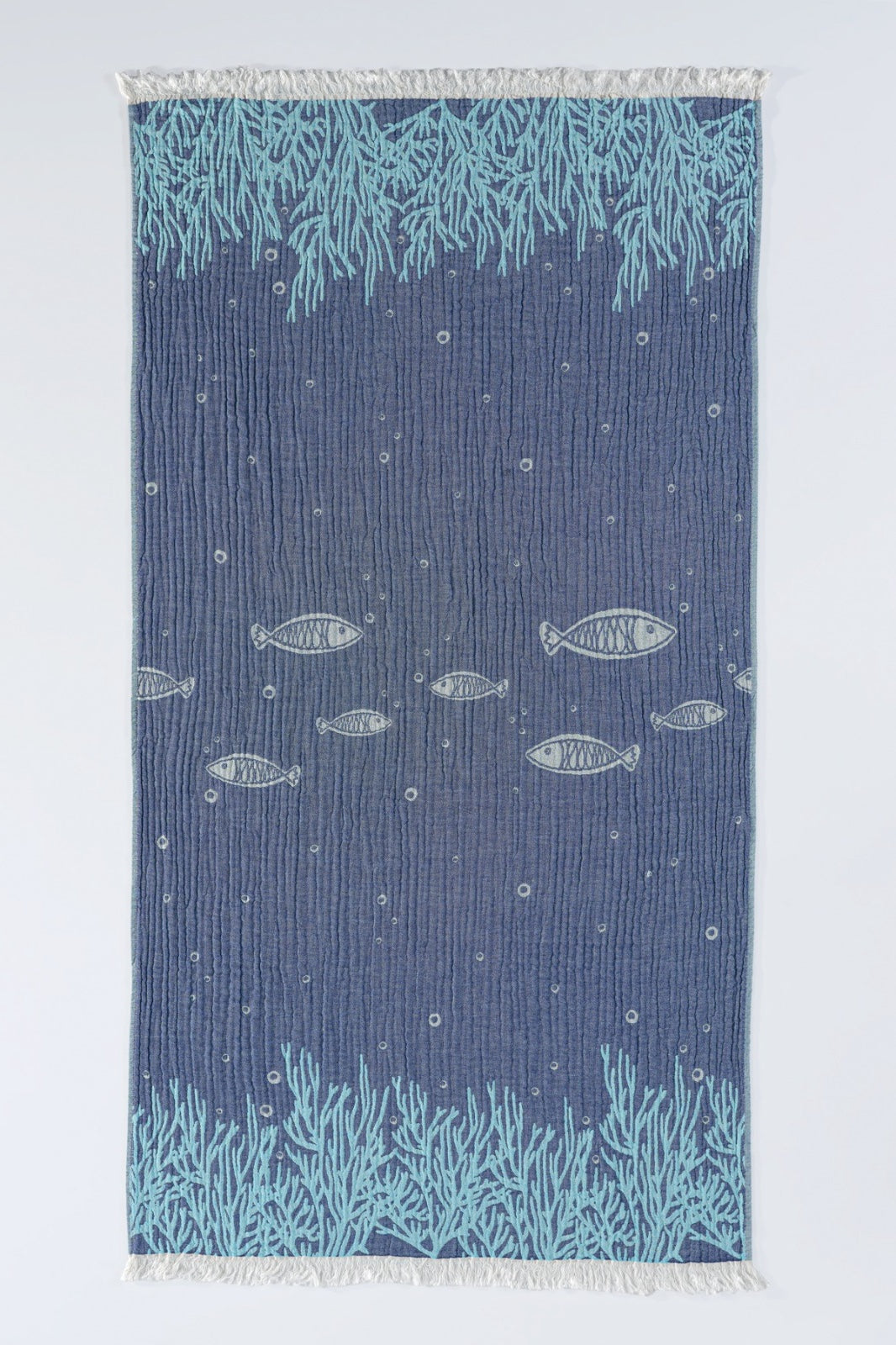Promotional Fish Reef Turkish Towel