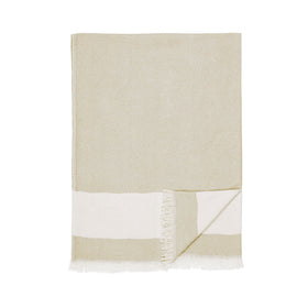 Herringbone Throw Blanket - RT768 in Beige