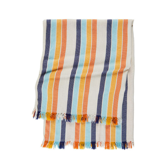 Indio Retro Vertical Stripes Promotional Turkish Towel - RT877