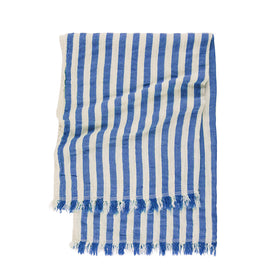 Kingston Vertical Stripes Turkish Towel - RT876 in Azure