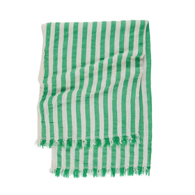 Kingston Vertical Stripes Turkish Towel - RT876 in Green