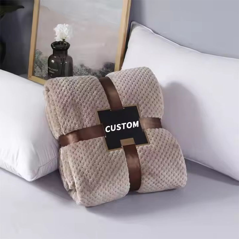 Custom Towel Wrap Bands Flat Packed Or Rolled and Wrapped
