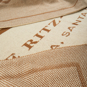 Custom Knitted Acrylic Throw Blankets -RT838 in 3 Triple Color