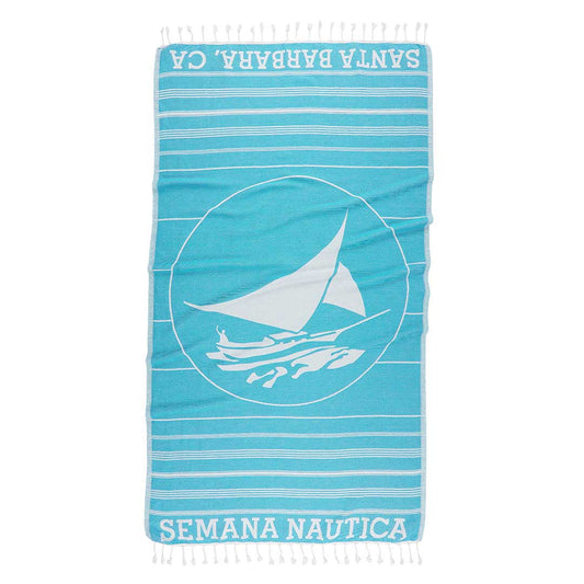 SEMANA NAUTICA - CUSTOM WOVEN TURKISH TOWEL