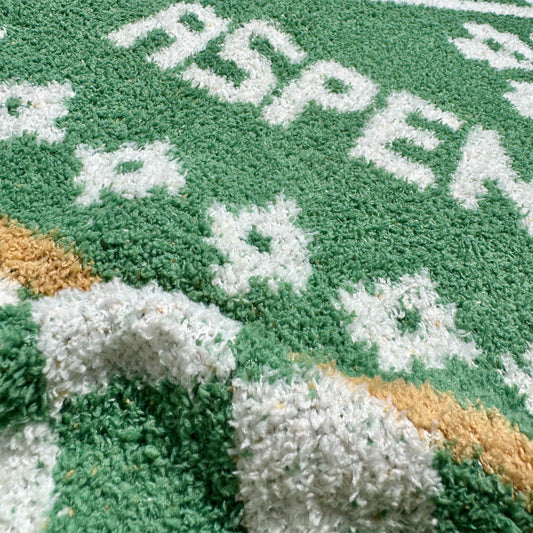 Fuzzy Woven Plush Throw Blankets - RT854