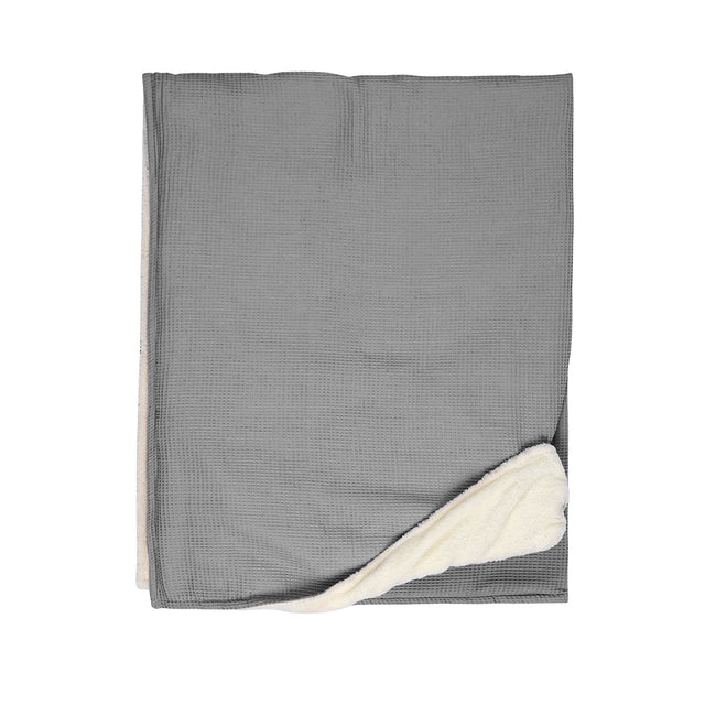 Waffle Personal Fleece Throw - photo 1