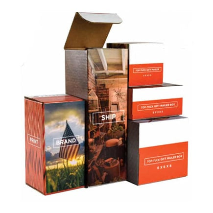 Classic Custom Printed Gift Boxes & Mailers - Design Inside and Out - RT887