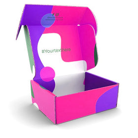 Classic Custom Printed Gift Boxes & Mailers - Design Inside and Out - RT887 in 6 x 5 x 2.25