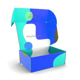 Classic Custom Printed Gift Boxes & Mailers - Design Inside and Out - RT887 in 8 x 6 x 3