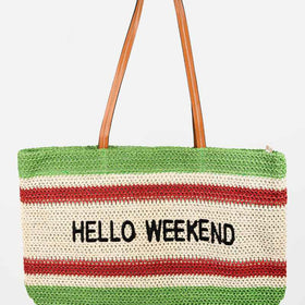 Capri Collection Woven Totes, Hand Bags and Purses — RT888 in Riviera Tote +48