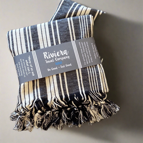 Taormina Cotton/Linen Turkish Towel in Default Title