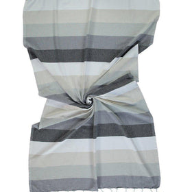 Hamptons Camper Blanket - RT129 in Midnight