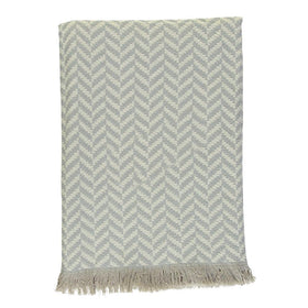 Palermo Throw Blanket - RT888 in Silver Grey