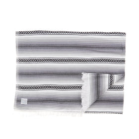 Todos Santos Beach Blanket - RT047 in Grey/Black