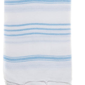 Essential II Turkish Hand Towel - RT062 in Sky Blue