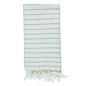 Nice Bamboo Turkish Towel - RT033 in Black
