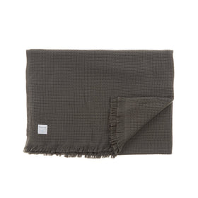 La Jolla Throw Blanket in Iron Grey