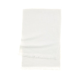 Turkish Cotton Waffle Towel - RT039 in White