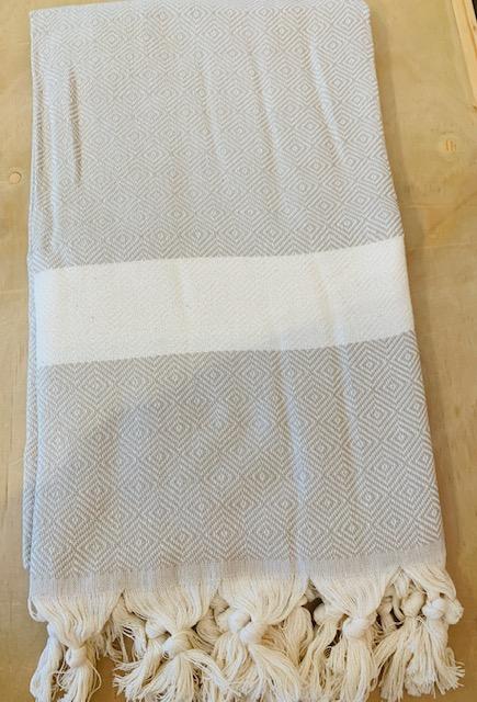 Turkish Towel - Diamond II -Natural