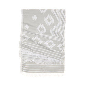 Gardone Turkish Towel - RT120 in Silver