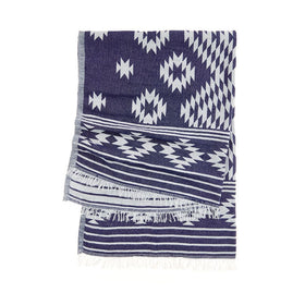Gardone Turkish Towel - RT120 in Navy