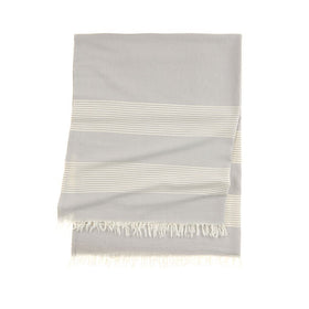 Sorrento Turkish Towel - RT022 in Silver Grey