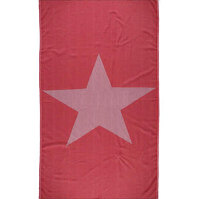 Star Towel in Red