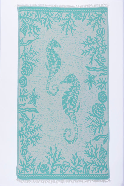 Promotional SEA-HORSE Towel - 42-Colors - RT870