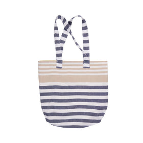 Amalfi Beach Tote - RT831 in Beige/Navy