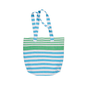 Amalfi Beach Tote - RT831 in Green/Turquoise