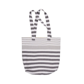 Amalfi Beach Tote - RT831 in Light Grey/Dark Grey