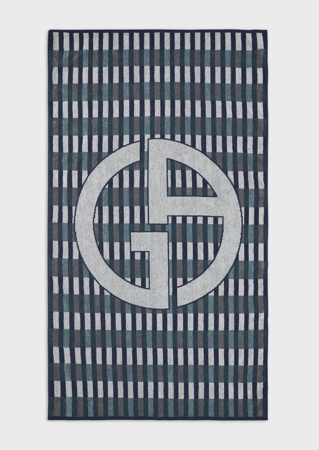 Riviera Custom Jacquard Woven Terry Towels for Beach Bath & Pool Sports in XL Large 70x40