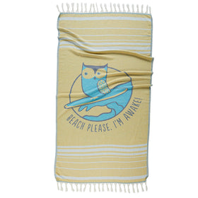 Custom Jacquard Woven Turkish Towel - RT089 in 3- Three Colors - 400g