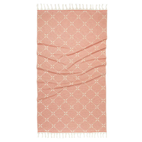 Stock Designs - Raised Terry Jacquard - RT853 in Terracotta Carmen