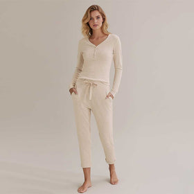 Custom Pajama Loungewear Sets - RT890 in XLG / Charcoal