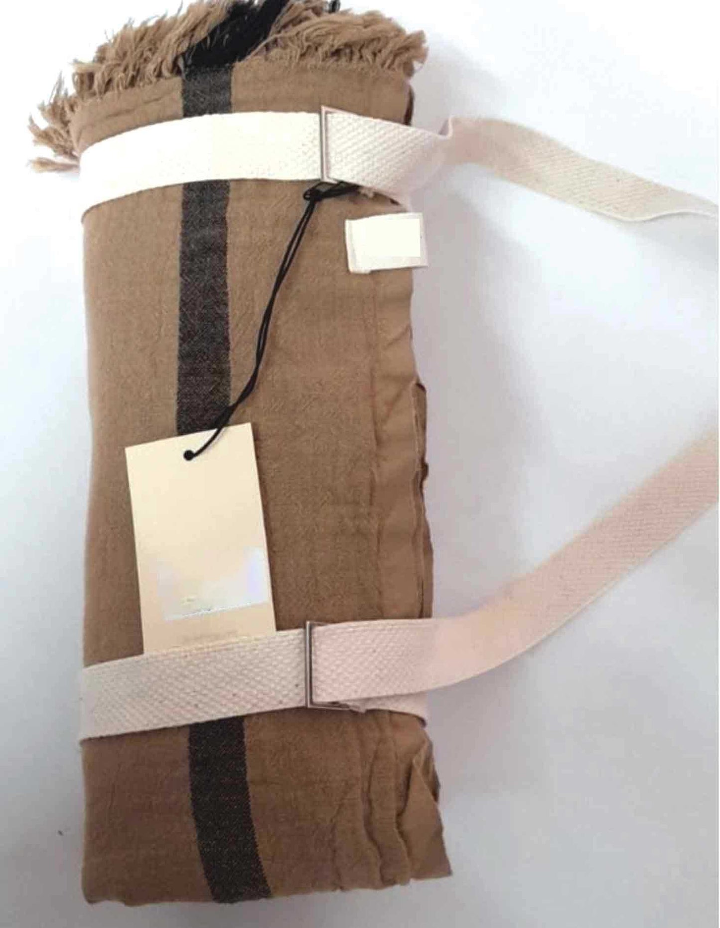 Carry Straps Leather Canvas and Poly-Nylon for Turkish Towels and Blankets RT881