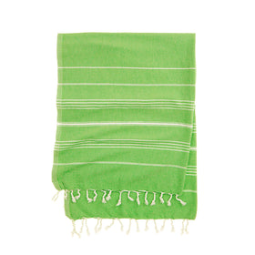 Essential Turkish Towel - RT005 in Apple Green