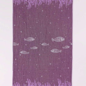 Promotional Fish Reef Turkish Towel - RT871 in Fuchsia/Pink