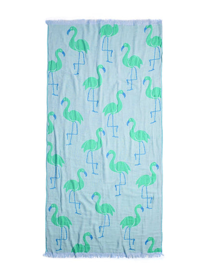 Promotional Pink Flamingo Turkish Towel - RT872