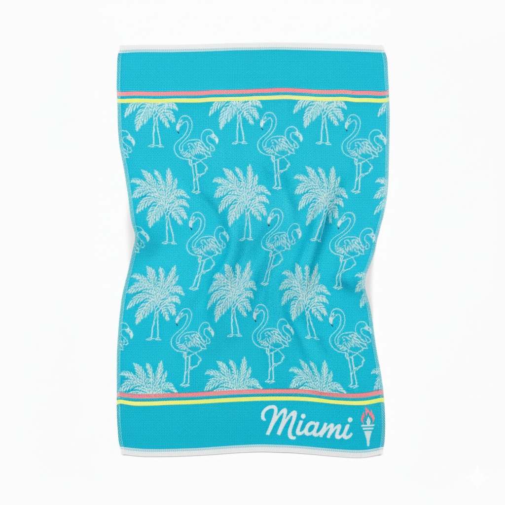 Custom Turkish Travel Towels - Jacquard Woven - RT883