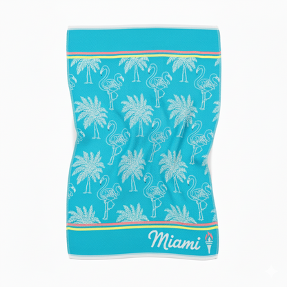 Custom Turkish Travel Towels - Jacquard Woven - RT883