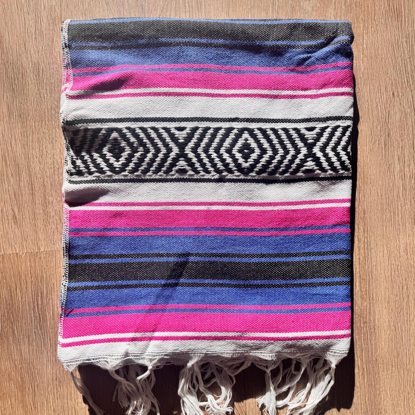 Riviera Maya Falsa Throw - Custom Decorated Sarapes  RT747