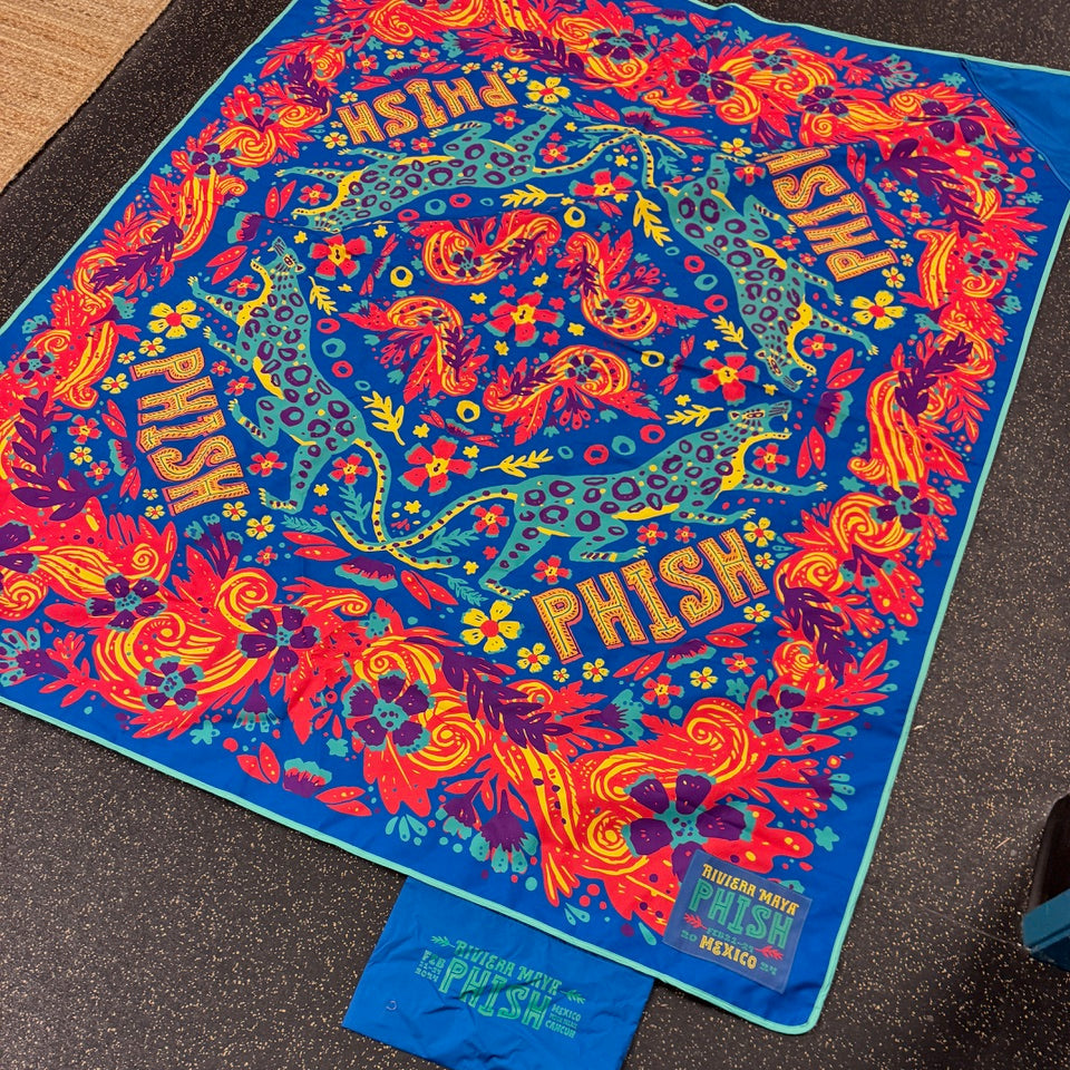 Festival Picnic Blanket  Lightweight Concert Blanket