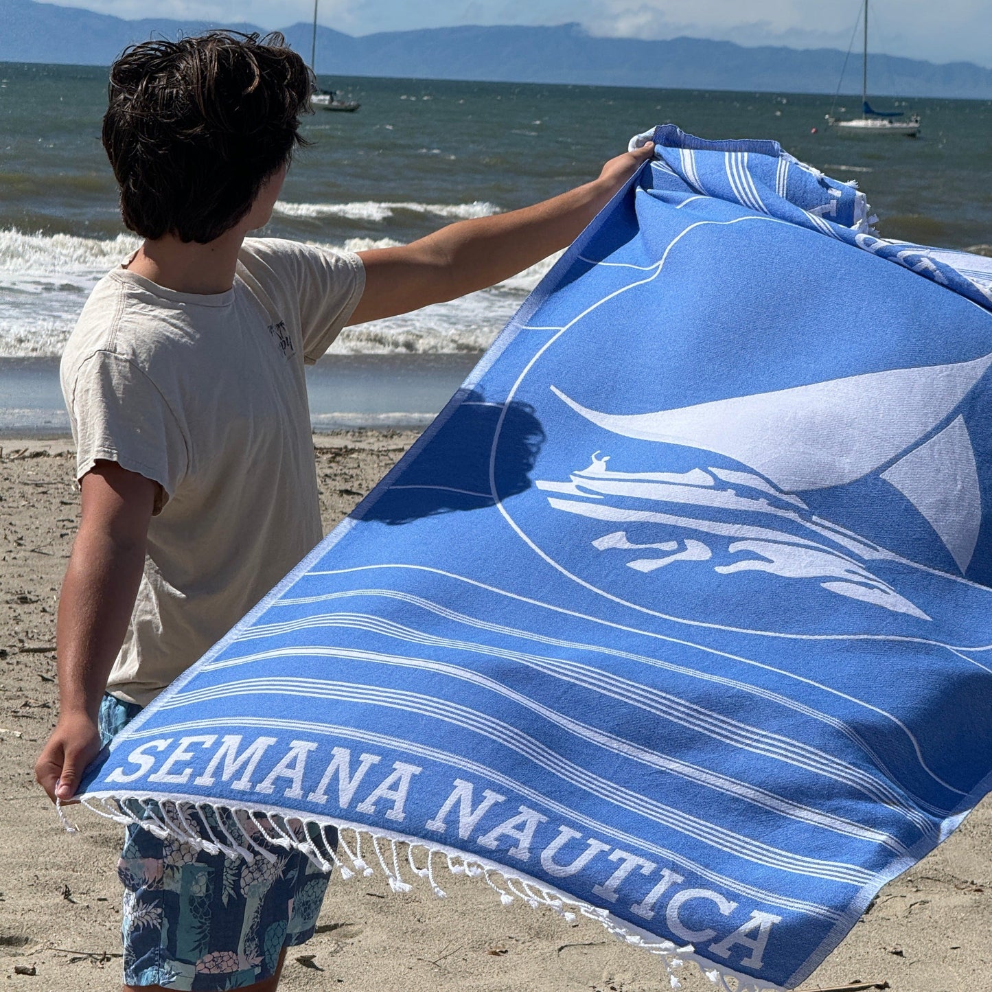 Beach Towel Santa Barbara Semana Nautica