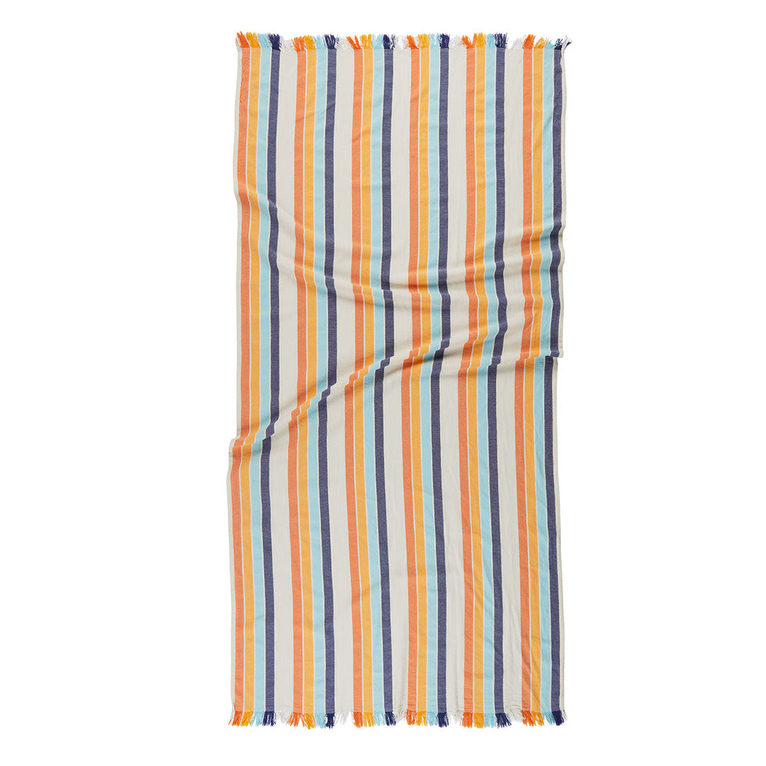 Indio Retro Vertical Stripes Promotional Turkish Towel - RT877